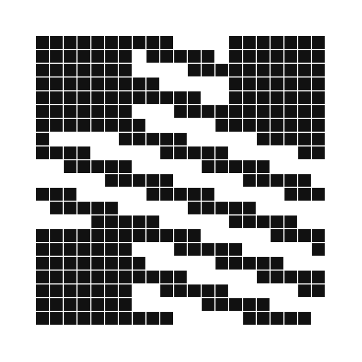Traditional square black-and-white QR Code