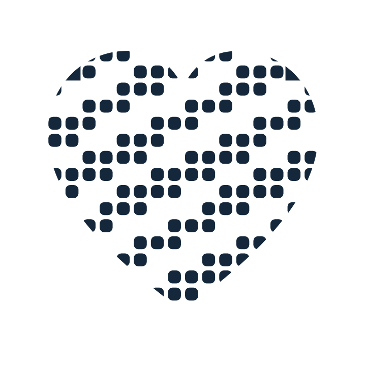 Artistic heart-shaped QR design preview