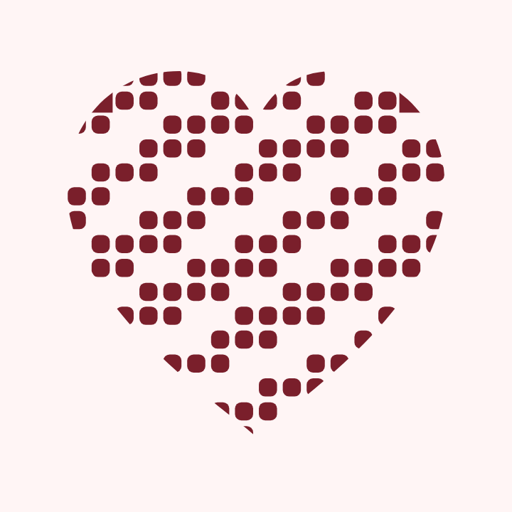 Heart artistic QR inspiration
