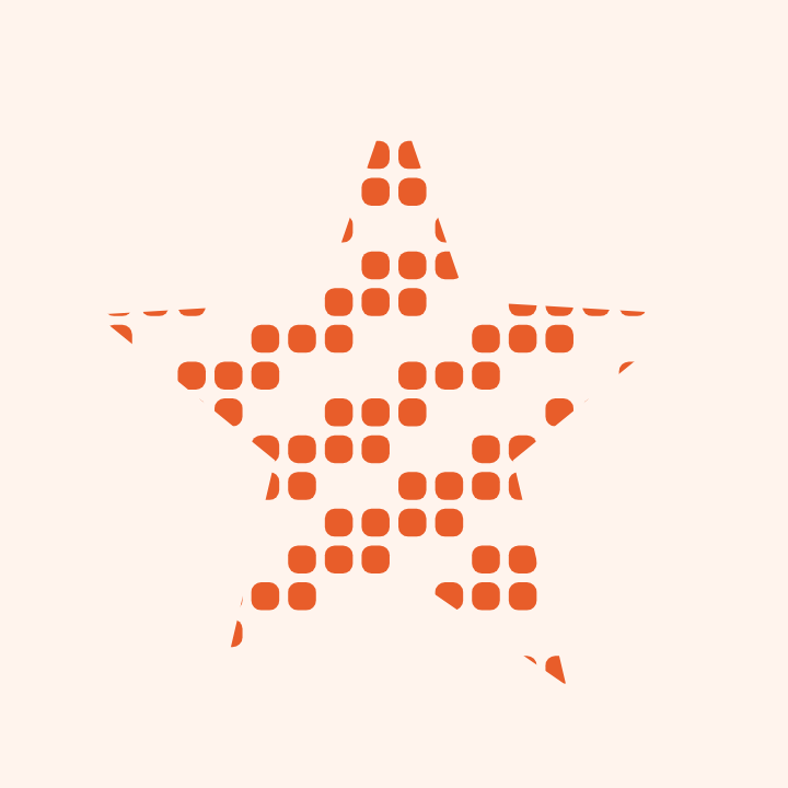 Star artistic QR inspiration